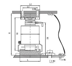 柯力ZSF-A-20T稱重傳感器