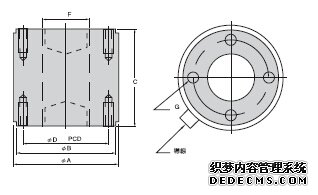 日本NTS  LRM-5KN稱重傳感器產品尺寸